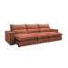 Sofá 4 Lugares Martinho Retrátil Boucle Terracota  - Celflex