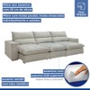 Sofá 5 Lugares Martinho Retrátil Boucle Gelo - Celflex