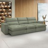 Sofá 5 Lugares Martinho Retrátil Boucle Verde - Celflex