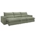 Sofá 5 Lugares Martinho Retrátil Boucle Verde - Celflex