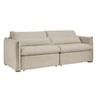 Sofá Cama 3 Lugares Aurora Retrátil Boucle Bege - Celflex