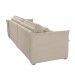 Sofá Cama 3 Lugares Aurora Retrátil Boucle Bege - Celflex