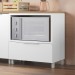 Balcão de Cozinha Marquesa 1 Gaveta 100% Mdf Branco/Nature - Nesher