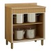 Balcão para Cozinha 80cm Dakota 2 Portas Cinamomo/Off White - Valdemóveis
