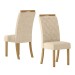 Cadeiras Kit 2 Cadeiras Bella Nature/Linho - Henn