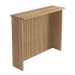 Bancada de Cozinha Ilha 120 Cm Ripado 100% Mdf Nature - Nesher