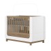 Berço Mini Cama 2 em 1 Aconchego Branco/Jequitibá - Henn