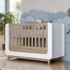 Berço Mini Cama 2 em 1 Aconchego Branco/Jequitibá - Henn
