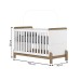Berço Mini Cama 2 em 1 Ternura Branco/Jequitibá - Henn