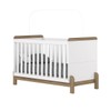 Berço Mini Cama 2 em 1 Ternura Branco/Jequitibá - Henn