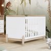 Berço Mini Cama 2 em 1 Ternura Branco/Jequitibá - Henn