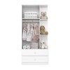 Quarto de Bebê Completo Labirinto 2 Portas 6 Gavetas Branco - Henn