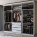Guarda-Roupa Casal Versalhes 6 Portas 4 Gavetas Branco - Panorama Móveis