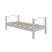 Cama Solteiro Oasis Branco - Art Panta