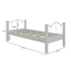 Cama Solteiro Oasis Branco - Art Panta