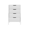 Cômoda Oasis 4 Gavetas Branco - Art Panta