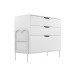 Cômoda Oasis 3 Gavetas Branco - Art Panta