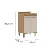 Balcão de Cozinha 60 Cm 2 Portas 1 Prateleira Ipê/Cristalo - Decibal