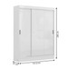 Guarda-Roupa Solteiro San Marino 3 Portas 2 Gavetas Branco - Maxel