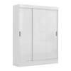 Guarda-Roupa Solteiro San Marino 3 Portas 2 Gavetas Branco - Maxel
