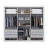 Guarda-Roupa Casal Cannes 6 Portas 6 Gavetas Branco - Maxel