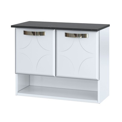 Armário de Banheiro Rubi 2 Portas Branco - Telasul