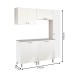 Lavanderia Completa Duo 9 Portas Branco - Telasul