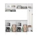 Lavanderia Completa Duo 9 Portas Branco - Telasul