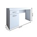 Mesa Escrivaninha Classic 1 Porta 1 Gaveta Branco - Panorama Móveis