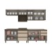 Cozinha Completa Connect 10 Portas 5 Gavetas 100% Mdf Duna/Cristal - Henn