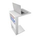 Mesa de Canto Multifuncional Book Branco - Caemmun