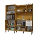 Cozinha Compacta Jean 10 Portas 2 Gavetas Cinamomo/Branco Acetinado - Chf Móveis