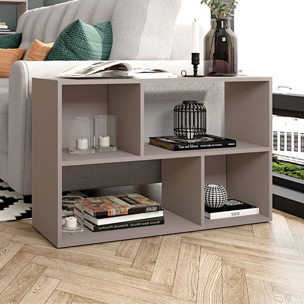 Nicho Versátil Multiuso 2 Prateleiras Cacao - Caemmun