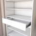 Sapateira Rubi 2 Portas com Espelho 1 Gaveta para 15 Pares de Sapato Branco - Panorama Móveis