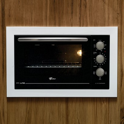 Forno Elétrico Fit Line Embutir 48l 220v Branco - Fischer