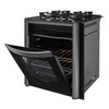 Fogão de Embutir 4 Bocas Gran Cheff Gás com Grill Elétrico 127v Silver - Fischer
