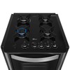Fogão de Embutir 4 Bocas Gran Cheff Gás com Grill Elétrico 220v Silver - Fischer