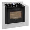 Fogão de Embutir 5 Bocas Tc Gran Cheff com Forno 220v Preto - Fischer