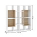 Nicho Organizador Sonho 16 Prateleiras Branco/Aveiro - Movelbras