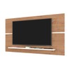 Painel para TV Até 65 Polegadas Roma Canelato Rustico Natura Off White - Atualle Móveis