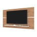 Painel para TV Até 65 Polegadas Roma Canelato Rustico Natura Off White - Atualle Móveis