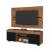 Rack com Painel para TV Até 65 Polegadas Denver 2 Portas Freijo Rustico/Preto Fosco - Atualle Móveis