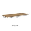 Tampo para Balcão 160 Cm 2986 Freijó - Kits Paraná