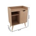 Aparador 1 Porta 1 Prateleira Ap2310 Amêndoa - Tecno Mobili