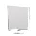 Espelho Decorativo 54 X 59,6 Cm Bn3638 - Tecno Mobili
