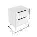 Armário de Banheiro 2 Gavetas Bn3639 Branco - Tecno Mobili