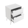Armário de Banheiro 2 Gavetas Bn3639 Branco - Tecno Mobili