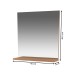 Espelho Decorativo 46,5 X 45 Cm Bn3642 Amêndoa - Tecno Mobili