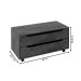 Armário de Banheiro 2 Gavetas com Rodízio Bn3643 Mármore Lunar - Tecno Mobili
