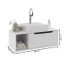 Armário de Banheiro 1 Porta Bn3644 Branco - Tecno Mobili